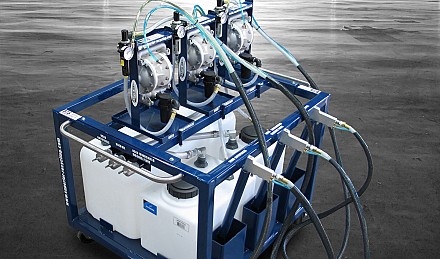 Satellite Fluid Recovery System