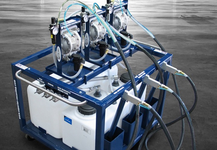 Satellite Fluid Recovery System